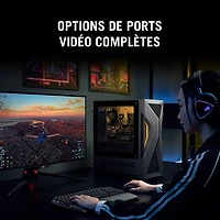 Ordinateur de jeu TUF Gaming T500 d'ASUS - Gris éclipse solaire (Core i5-13420H d'Intel/RAM 16 Go/SSD 1 To/RTX 3050)