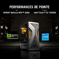 Ordinateur de jeu TUF Gaming T500 d'ASUS - Gris éclipse solaire (Core i5-13420H d'Intel/RAM 16 Go/SSD 1 To/RTX 3050)