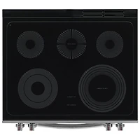 Frigidaire Gallery 30" 5.3 Cu.Ft. Fan Convection Freestanding Electric Air Fry Range (GCFE305CBF) -Stainless
