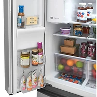 Réfrigérateur à quatre portes 26,3 pi³ 36 po avec distributeur d'eau et de glaçons de Frigidaire (FRMS2733AV) - Inox