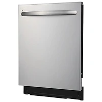 Frigidaire 24" 49dB Built-In Dishwasher with Stainless Steel Tub & Third Rack (FDSH4502BF) - Stainless