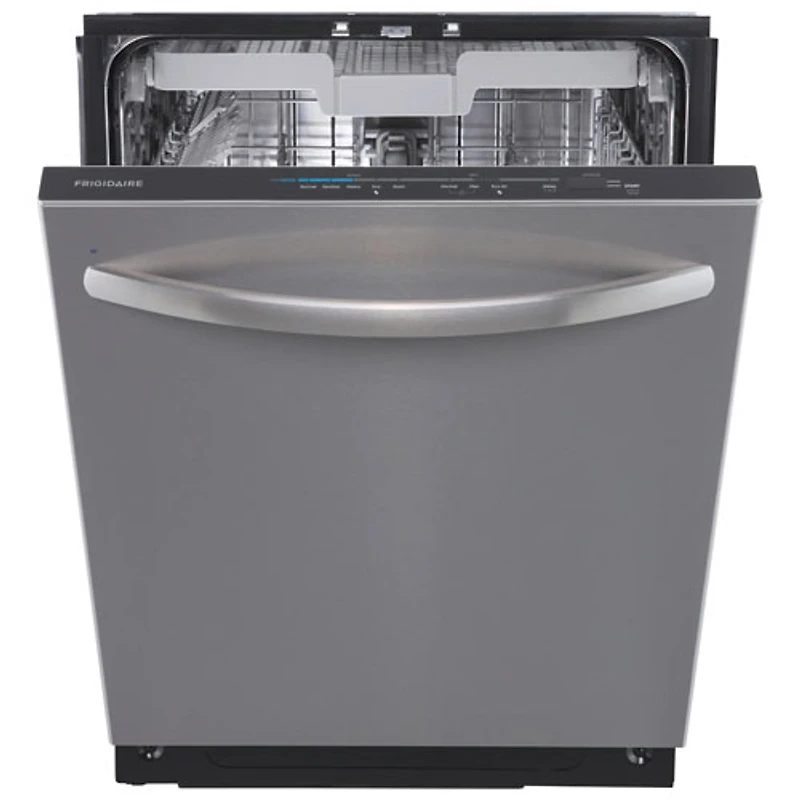 Frigidaire 24" 49dB Built-In Dishwasher with Stainless Steel Tub & Third Rack (FDSH4502BF) - Stainless