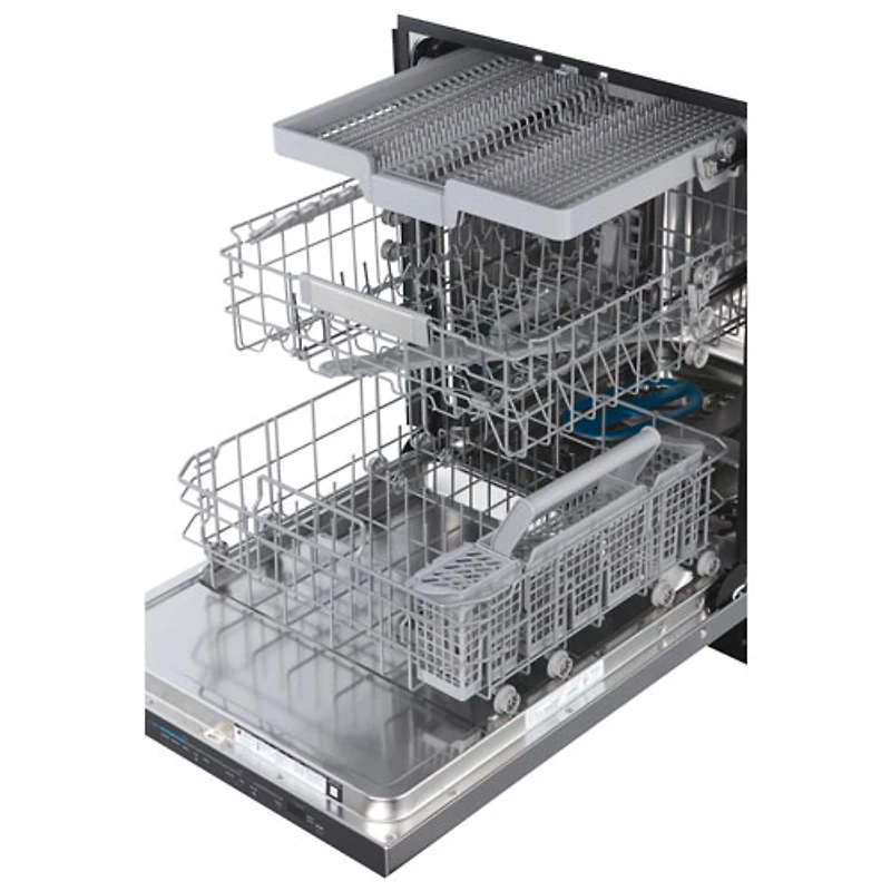 Frigidaire 24" 49dB Built-In Dishwasher with Stainless Steel Tub & Third Rack (FDSH4502BF) - Stainless