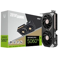 ZOTAC Gaming GeForce RTX 5060 Ti AMP 8GB GDDR7 Video Card