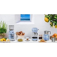Smeg Manual Espresso Machine - Dolce & Gabanna Collection - Blue Mediterraneo
