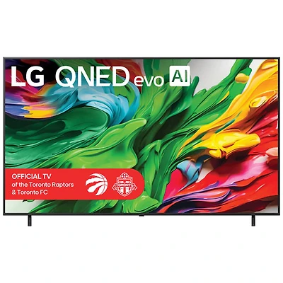 Téléviseur intelligent webOS mini-DEL HDR UHD 4K QNED evo AI QNED85 de 100 po de LG (100QNED85AU) - 2025