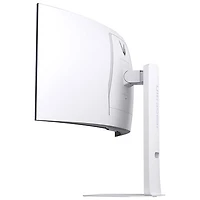 LG UltraGear 34" WQHD 240Hz 0.03ms GTG Curved OLED G-Sync FreeSync Gaming Monitor (34GX90SA-W) - White