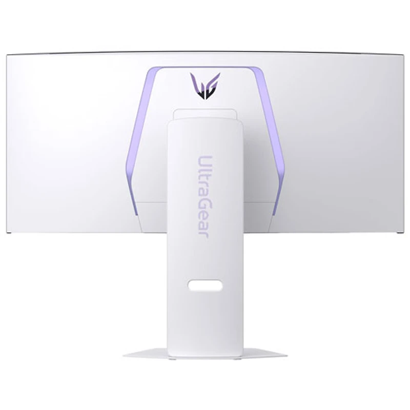 LG UltraGear 34" WQHD 240Hz 0.03ms GTG Curved OLED G-Sync FreeSync Gaming Monitor (34GX90SA-W) - White