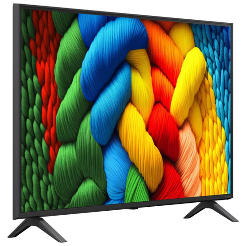 Téléviseur intelligent DEL HDR UHD 4K de 50 po NanoCell AI NANO80 série NANO80AUA de LG (50NANO80AUA) - 2025