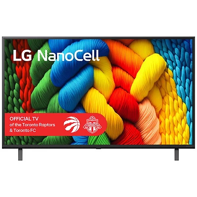 Téléviseur intelligent DEL HDR UHD 4K de 65 po NanoCell AI NANO80 série NANO80AUA de LG (65NANO80AUA) - 2025