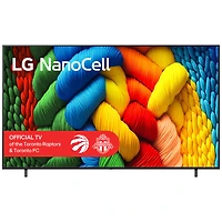 Téléviseur intelligent DEL HDR UHD 4K de 86 po NanoCell AI NANO80 série NANO80AUA de LG (86NANO80AUA) - 2025
