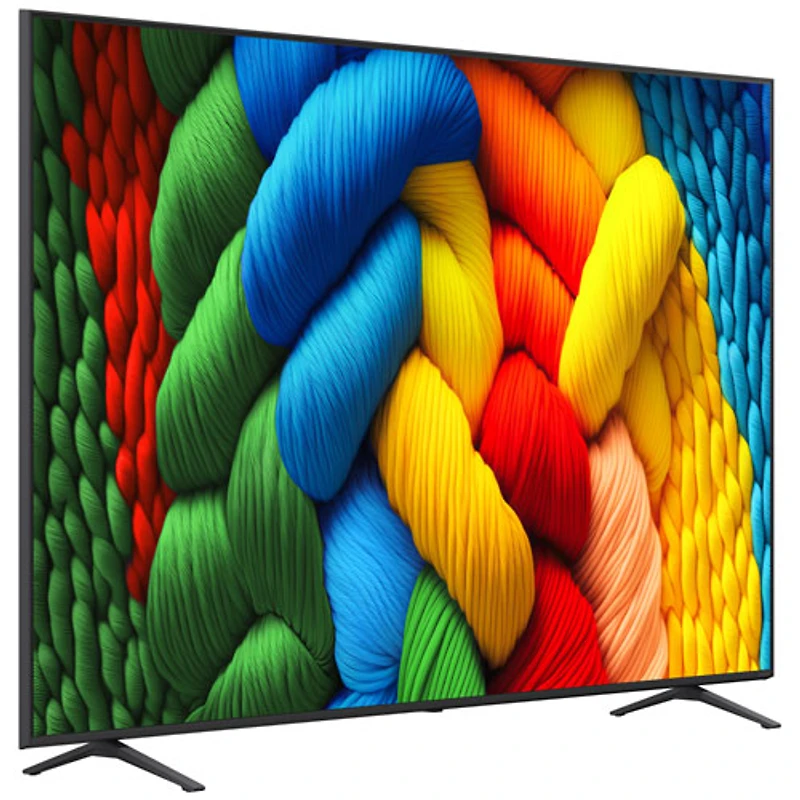 Téléviseur intelligent DEL HDR UHD 4K de 86 po NanoCell AI NANO80 série NANO80AUA de LG (86NANO80AUA) - 2025