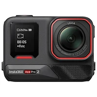 Ensemble avec caméra d'action 8K Ace Pro 2 et deux batteries d'Insta360
