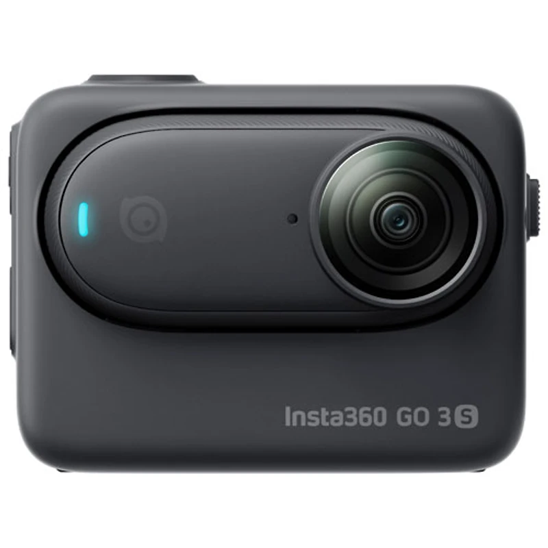 Caméra de blogue vidéo 4K étanche standard Go 3S de 64 Go d'Insta360 - Noir minuit