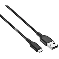 Best Buy Essentials 1.5m (4.9 ft.) Braided MicroUSB to USB-C (BE-MMA522K-C) - Black - Only at Best Buy