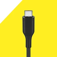 Best Buy Essentials 1.5m (4.9 ft.) Braided MicroUSB to USB-C (BE-MMA522K-C) - Black - Only at Best Buy