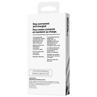Best Buy Essentials 1.5m (4.9 ft.) Braided MicroUSB to USB-C (BE-MMA522K-C) - Black - Only at Best Buy