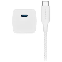 Insignia 20W USB-C Wall Charger Kit (NS-MW320C1W24B-C) - White - Only at Best Buy