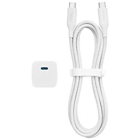 Insignia 20W USB-C Wall Charger Kit (NS-MW320C1W24B-C) - White - Only at Best Buy
