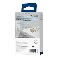 Insignia 20W USB-C Wall Charger Kit (NS-MW320C1W24B-C) - White - Only at Best Buy