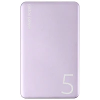 Chargeur portable USB-C de 5000 mAh Piston Power de LOGiiX - Lavande