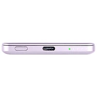 Chargeur portable USB-C de 5000 mAh Piston Power de LOGiiX - Lavande