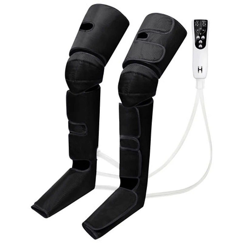 Appareil de massage à compression d'air pour les jambes de HoMedics - Noir