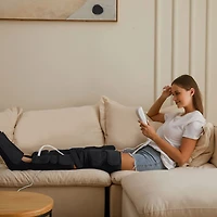 Appareil de massage à compression d'air pour les jambes de HoMedics - Noir