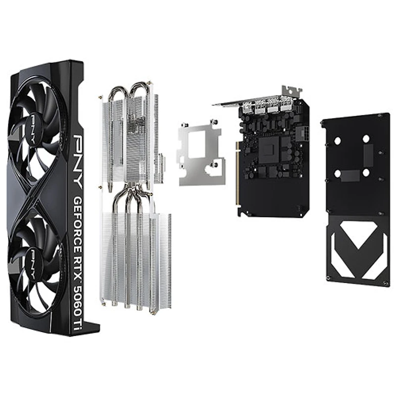 PNY GeForce RTX5060 Ti OC Dual-Fan16GB GDDR7 Video Card