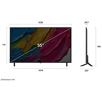 Téléviseur intelligent mini-DEL HDR UHD 4K QNED AI QNED80 de 55 po de LG (55QNED80AUA) - 2025