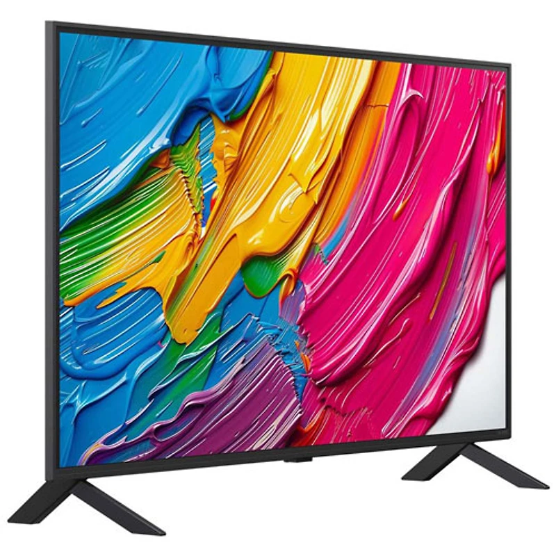 Téléviseur intelligent mini-DEL HDR UHD 4K QNED AI QNED80 série QNED80AUA de 55 po de LG (55QNED80AUA) - 2025
