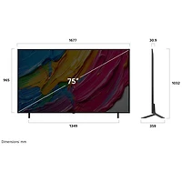 LG 75" QNED80AUA Series QNED AI QNED80 4K UHD HDR Mini-LED Smart TV (75QNED80AUA) - 2025