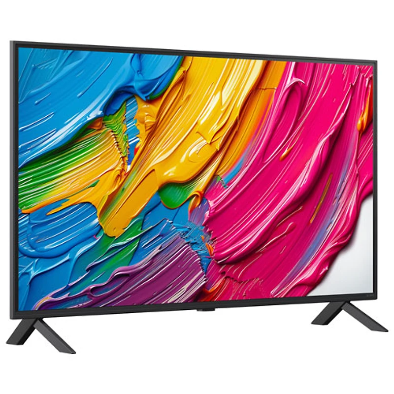 Téléviseur intelligent mini-DEL HDR UHD 4K QNED AI QNED80 de 43 po de LG (43QNED80AUA) - 2025