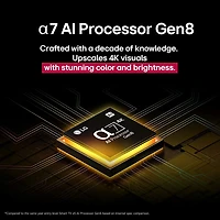 LG 43" QNED80AUA Series QNED AI QNED80 4K UHD HDR Mini-LED Smart TV (43QNED80AUA) - 2025