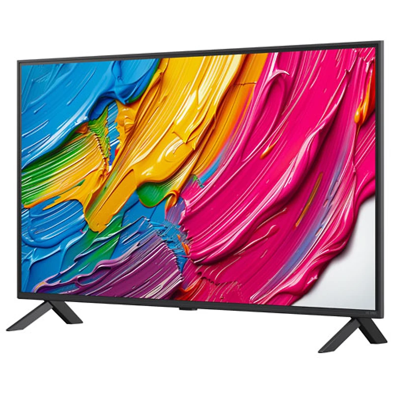 Téléviseur intelligent mini-DEL HDR UHD 4K QNED AI QNED80 de 43 po de LG (43QNED80AUA) - 2025