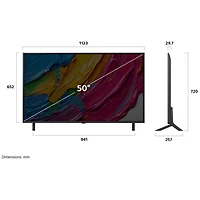 Téléviseur intelligent mini-DEL HDR UHD 4K QNED AI QNED80 de 50 po de LG (50QNED80AUA) - 2025