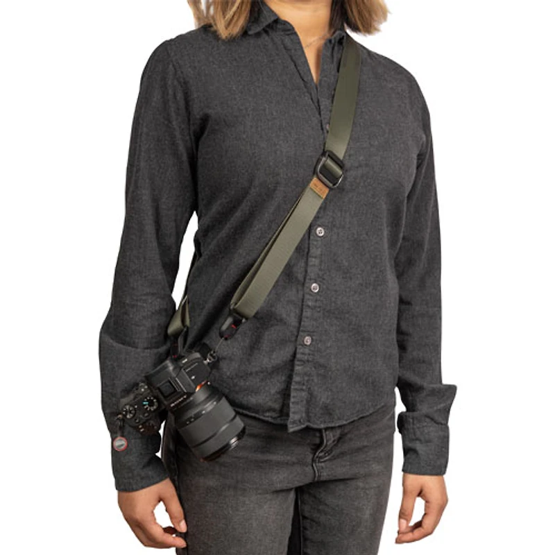 Courroie d'appareil photo Slide LITE de Peak Design - Sauge