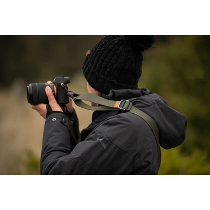 Courroie d'appareil photo Slide LITE de Peak Design - Sauge