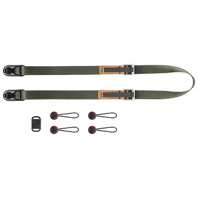 Courroie d'appareil photo Leash de Peak Design - Sauge