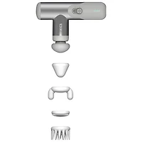 Appareil de massage 3 portatif à percussions Mini 3 de KICA - Argent