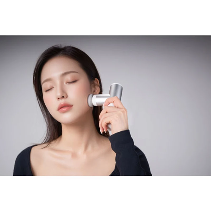 Appareil de massage 3 portatif à percussions Mini 3 de KICA - Argent