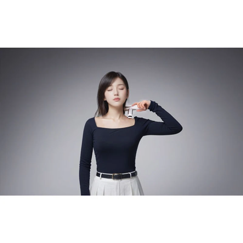 KICA Mini 3 handheld Percussive Massage Device - Silver