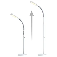 Lampadaire de luminothérapie 2-en-1 HappyLight Duo de Verilux - Blanc