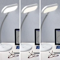 Verilux HappyLight Duo 2-in-1 Light Therapy Desk Lamp - White