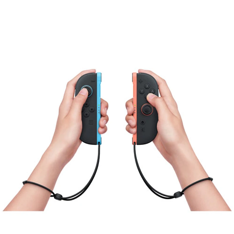Manettes gauche et droite Joy-Con 2 pour Nintendo Switch 2 - Rouge clair/Bleu clair