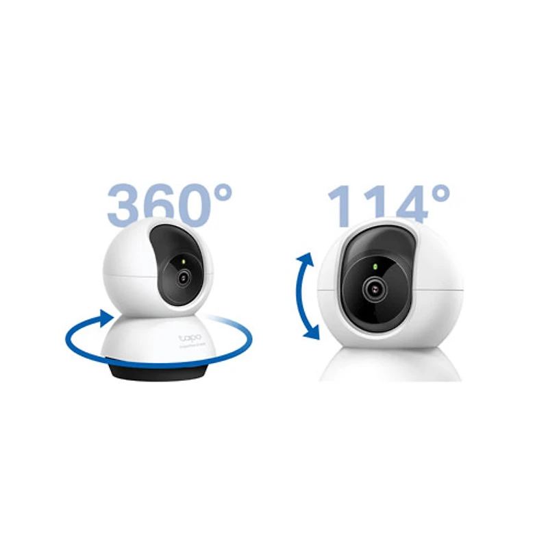 TP-Link Tapo C220P2 AI Semi-Wireless Indoor 2K QHD Security Camera - 2-Pack - White - Only at Best Buy