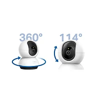 TP-Link Tapo C220P2 AI Semi-Wireless Indoor 2K QHD Security Camera - 2-Pack - White - Only at Best Buy
