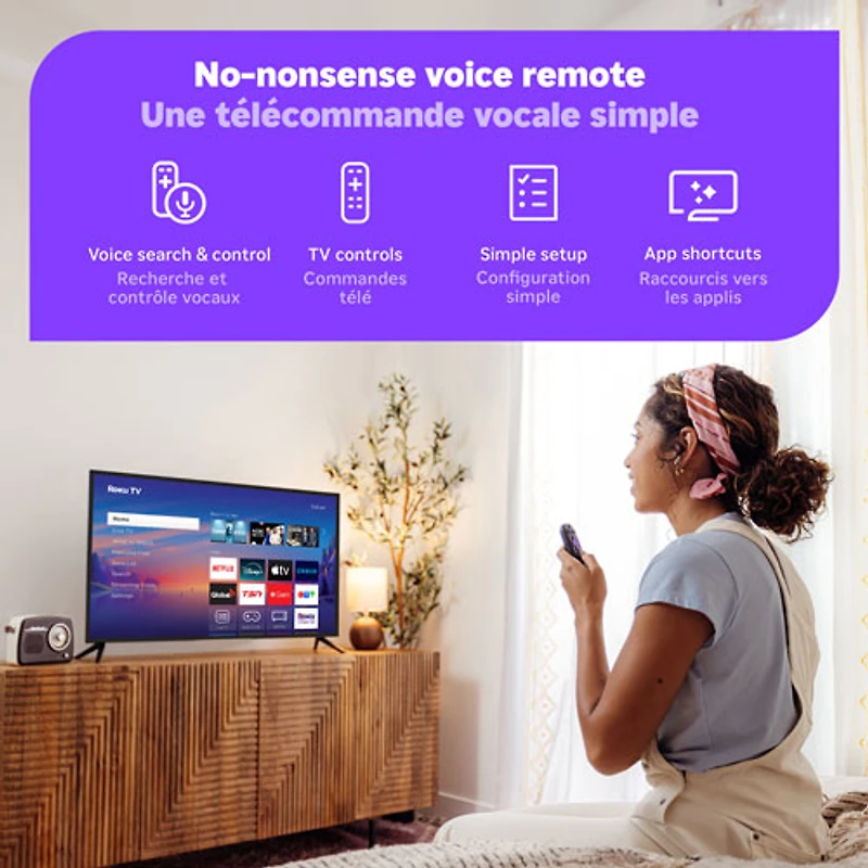 Roku 32" R2D5CA Select 720p HD LCD Roku Smart TV (32R2D5CA) - 2025