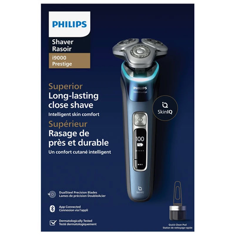 Philips i9000 Prestige Wet/Dry Shaver with Cleaning Pod (XP9201/20)