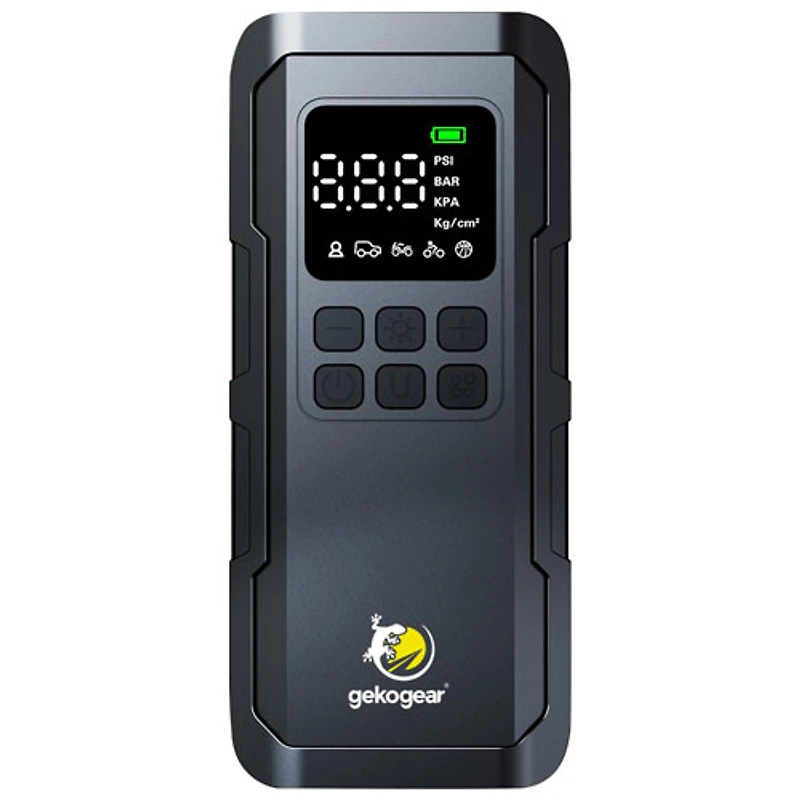 Pompe à air portative AirFlux 100 de GekoGear avec chargeur portable